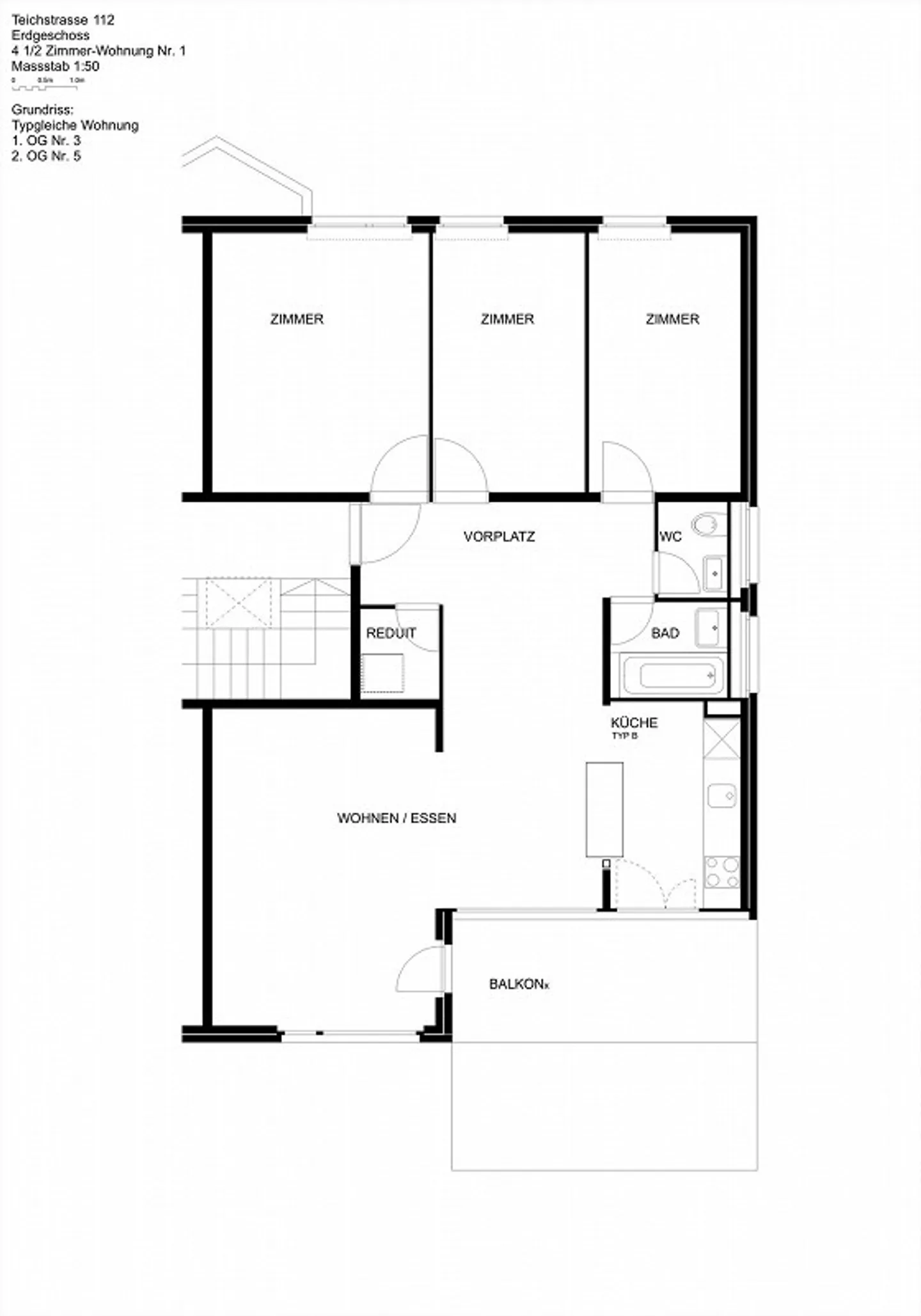4.5 Room Apartment in a Quiet Development Surrounded by Nature - Photo 11 of 11