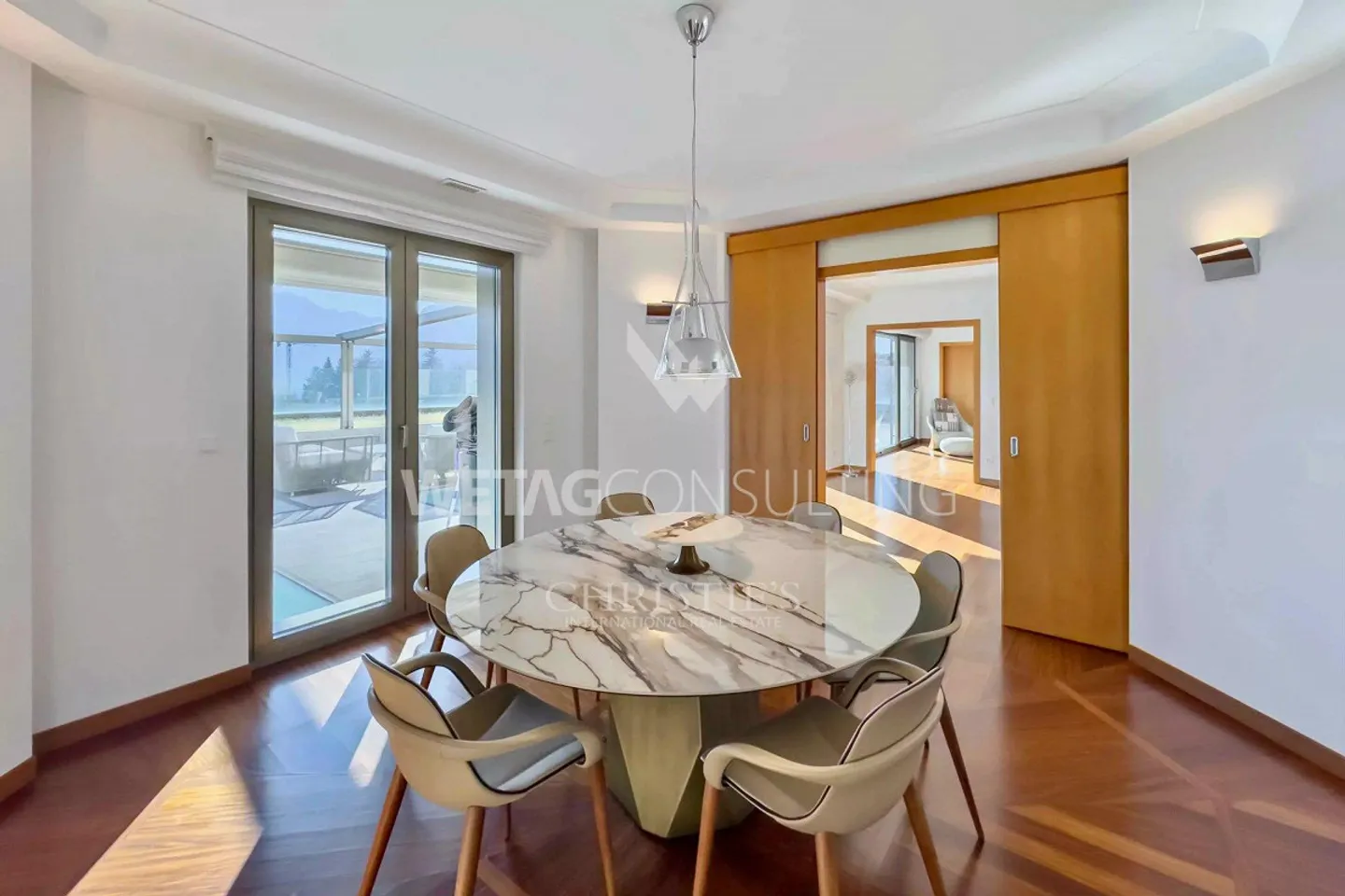 Lugano: Appartamento moderno con vista parziale sul lago di Lugano, gr... - Foto 4 di 13