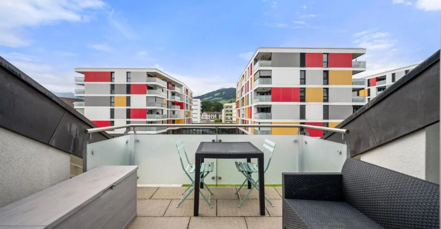 Charmantes Duplex mit Bergblick - Foto 8 von 9