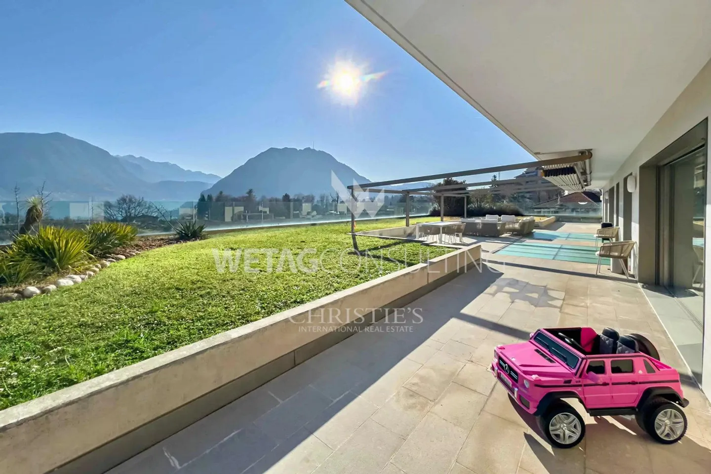 Lugano: Appartamento moderno con vista parziale sul lago di Lugano, gr... - Foto 12 di 13