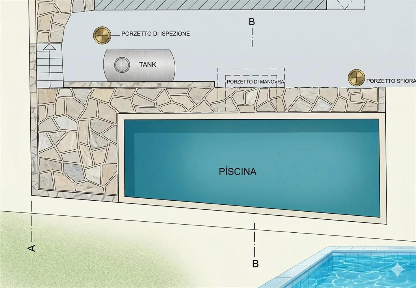 Casa unifamiliare esclusiva con vista lago e piscina - Foto 13 di 14