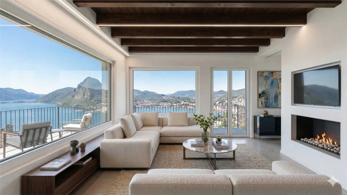 Casa unifamiliare esclusiva con vista lago e piscina - Foto 10 di 14