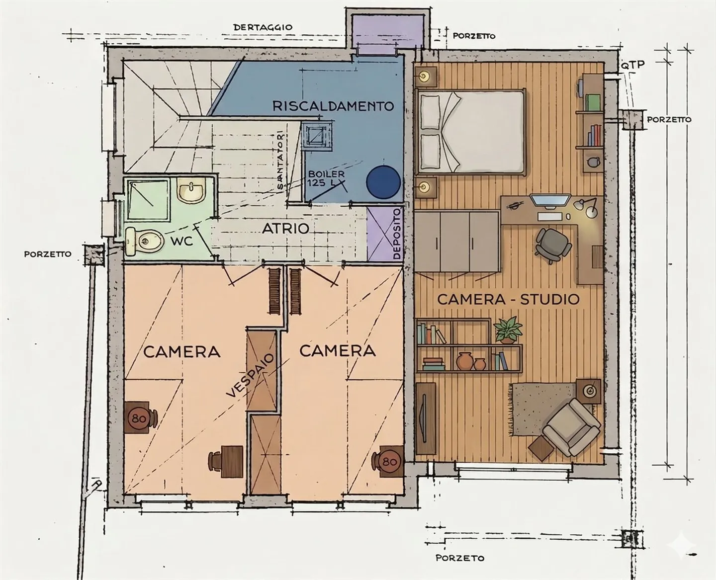 Casa unifamiliare esclusiva con vista lago e piscina - Foto 12 di 14