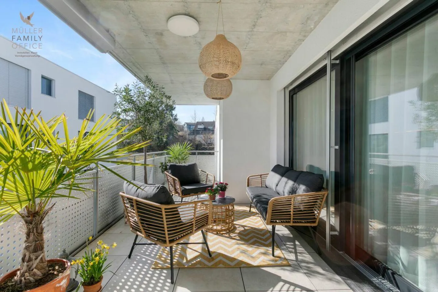 Newly built 5 1/2 room Minergie apartment with large balcony and high-quality finish - Photo 5 of 14