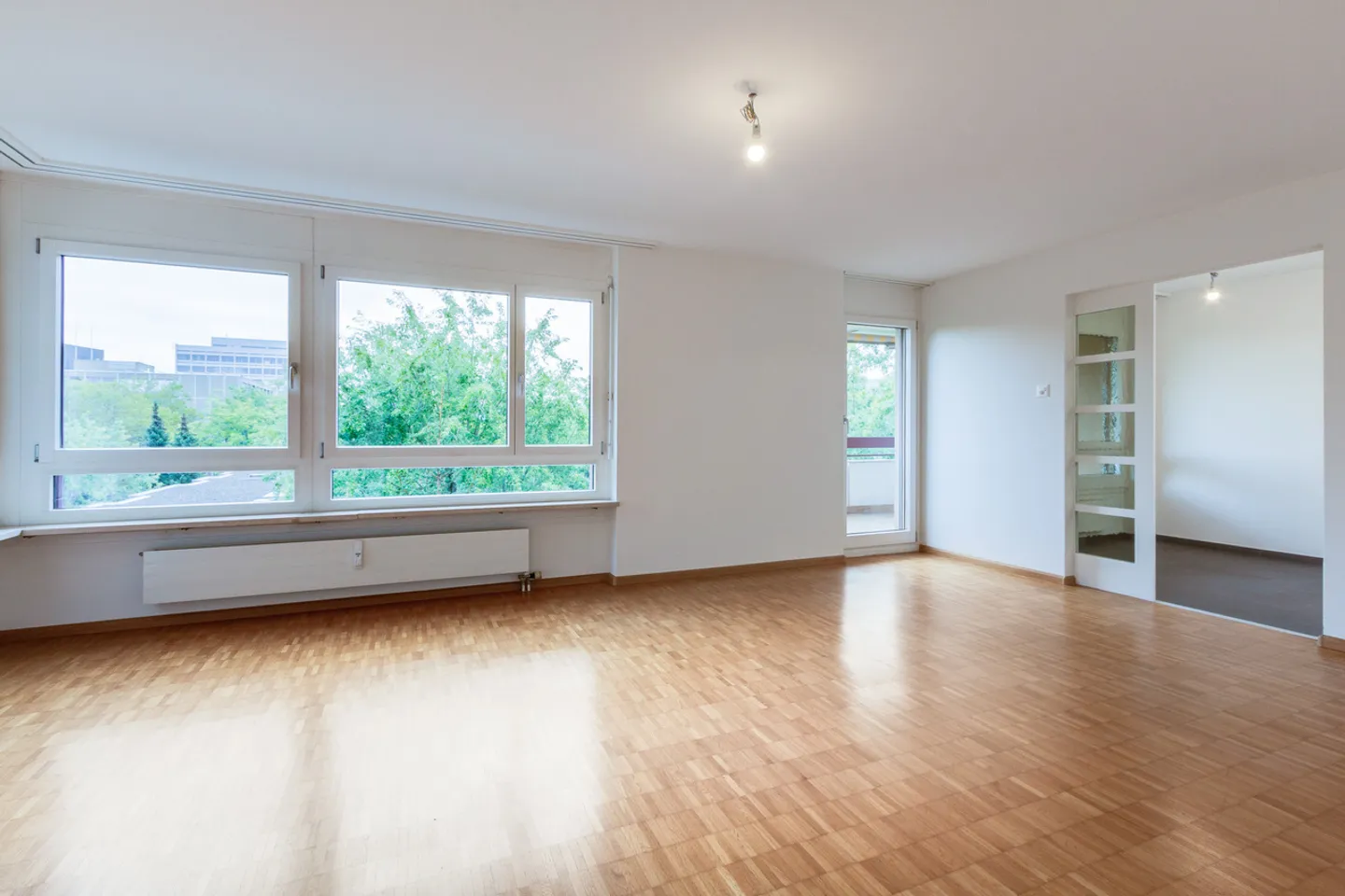 Helles Apartment mit Grünblick - Foto 6 von 9