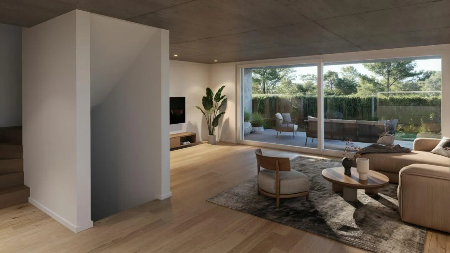 Last Chance: Exclusive 5.5-Room Semi-Detached House in Top Location - Photo 1 of 5