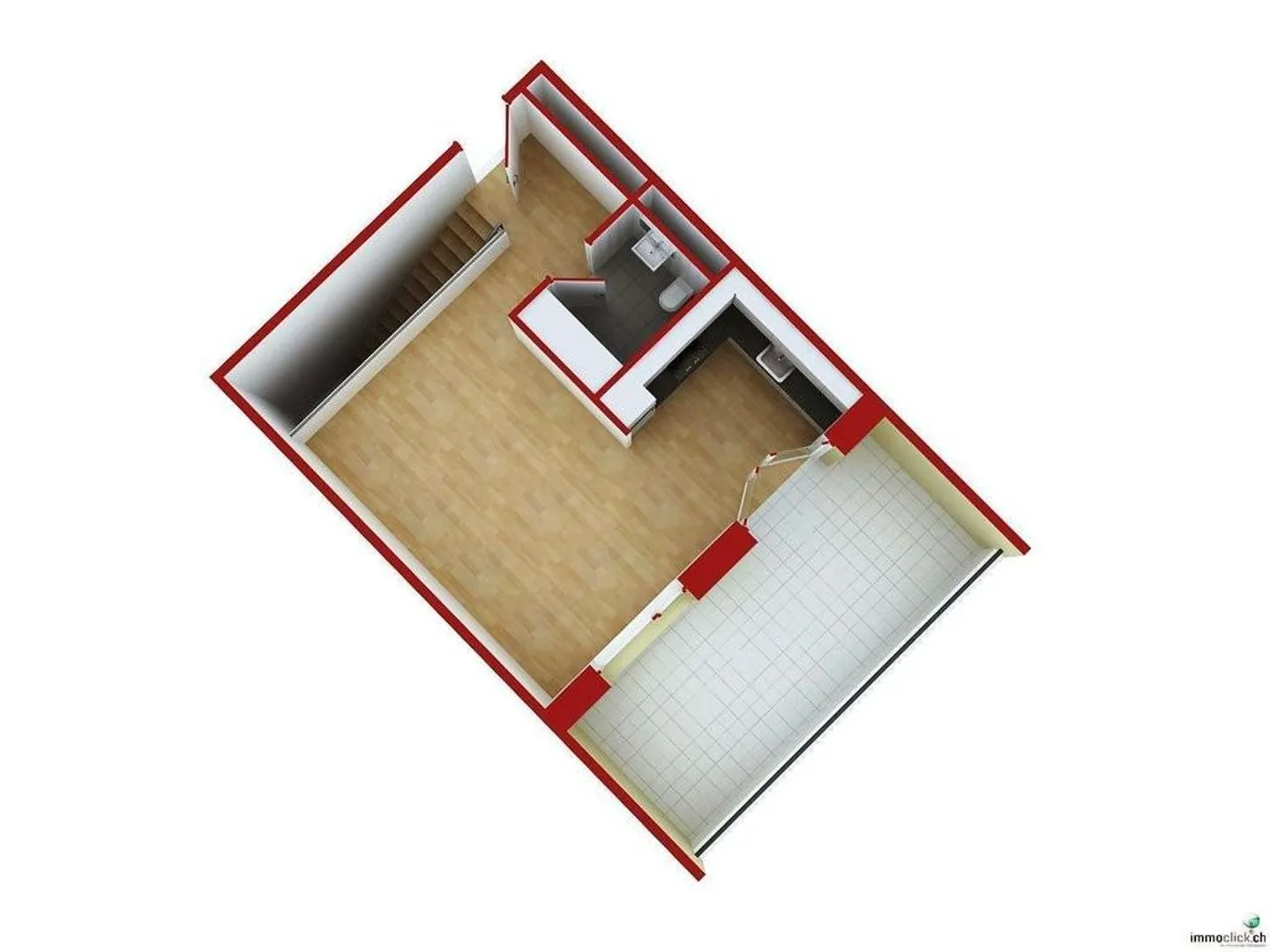 Charmante Maisonette mit Balkonen - Foto 7 von 9