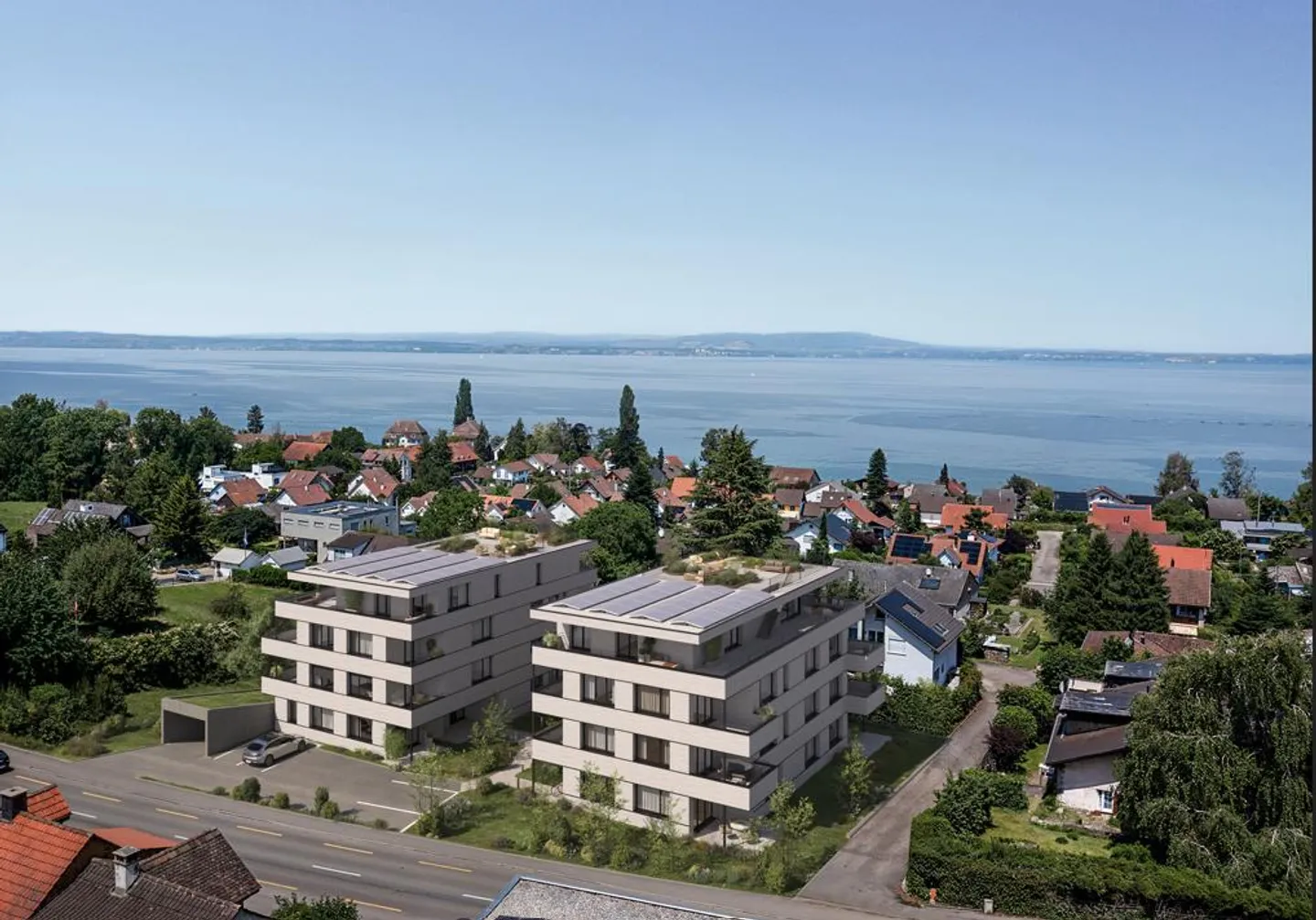 Appartamenti di nuova costruzione in qualità moderna con vista sul lago - Foto 1 di 8