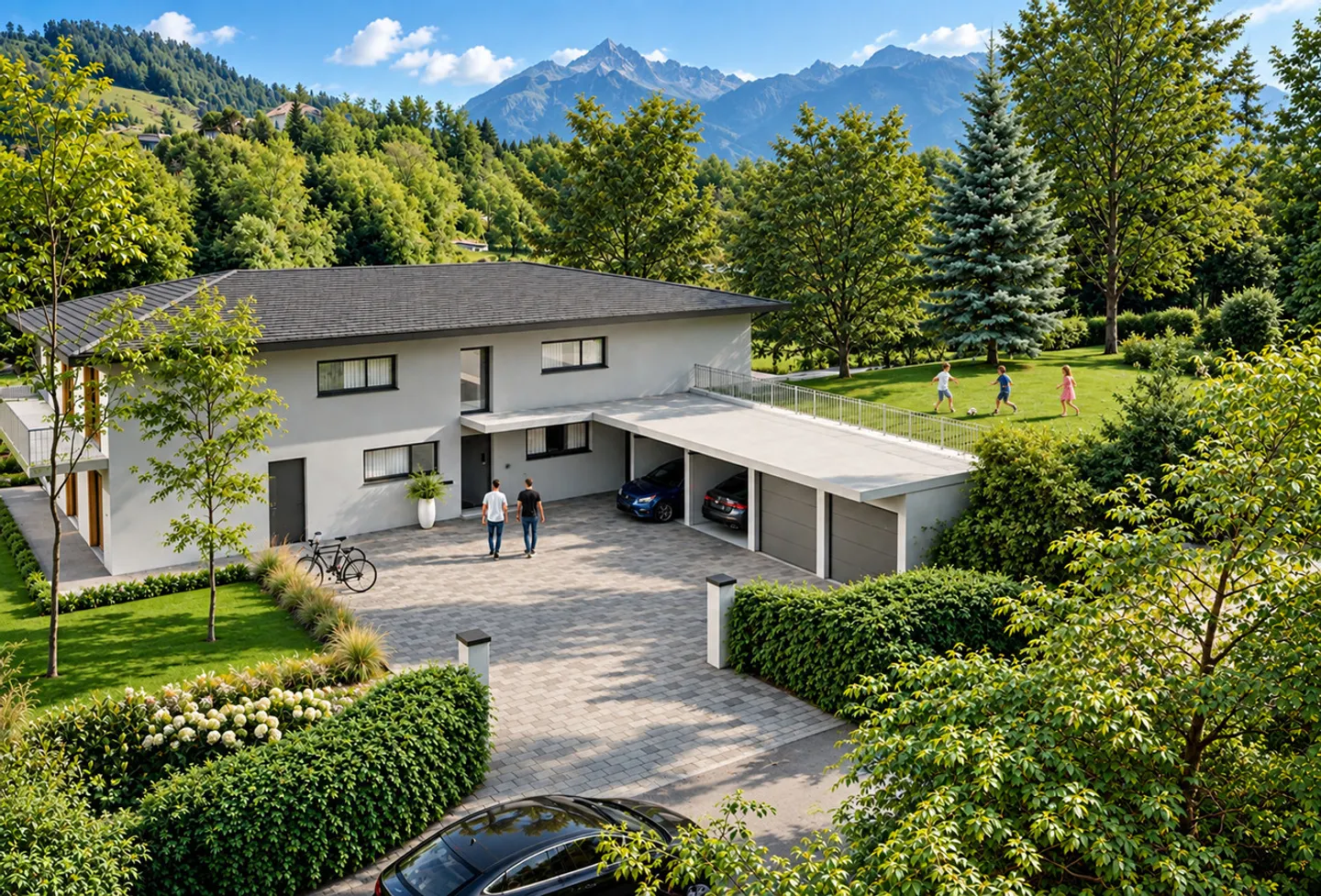 Neues Gartenapartment in Lutry - Foto 4 von 4