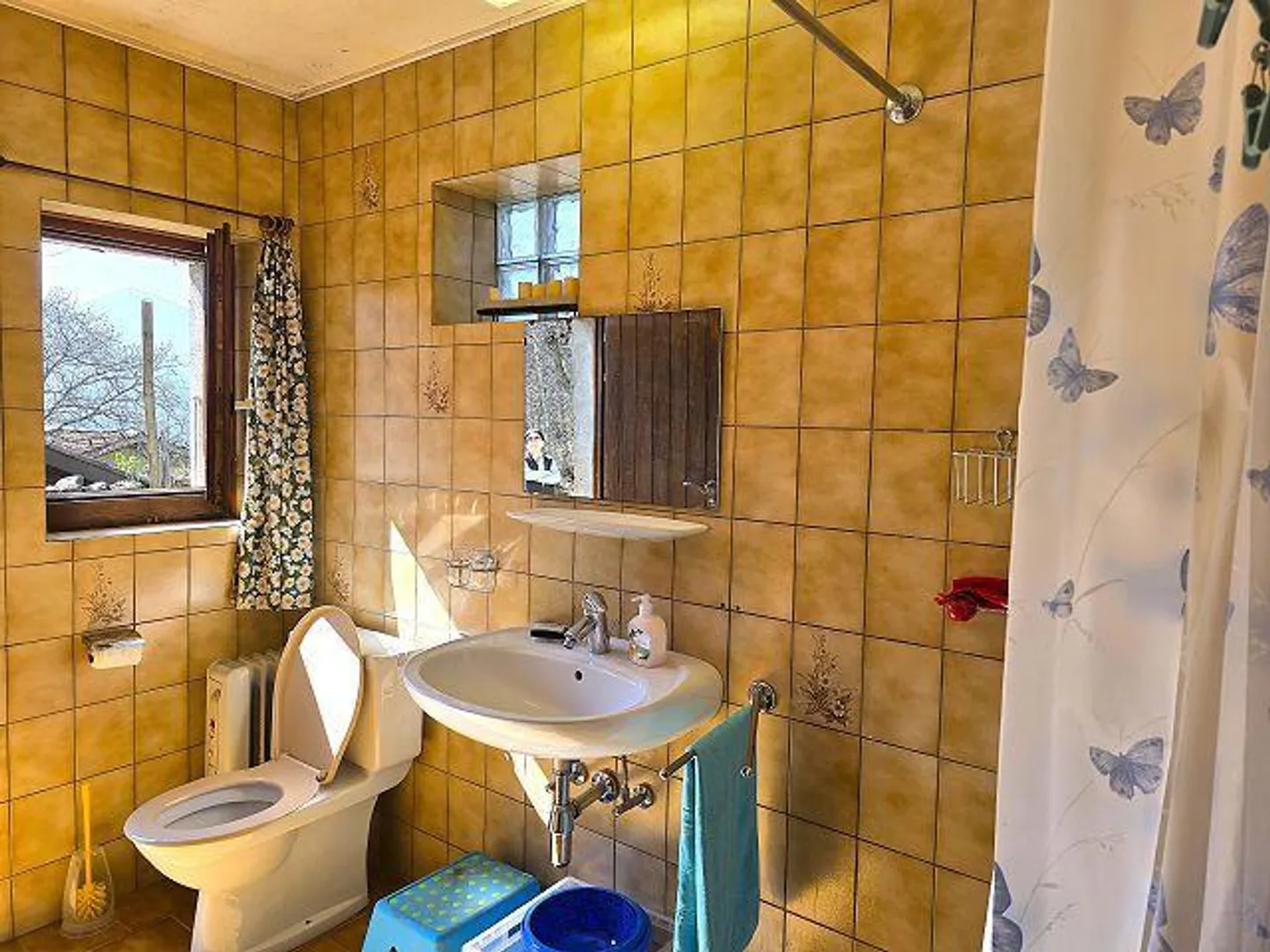 rustico di 3 loc. piccolo terreno molto soleggiata, tranquilla, con bella vista - Foto 14 di 32
