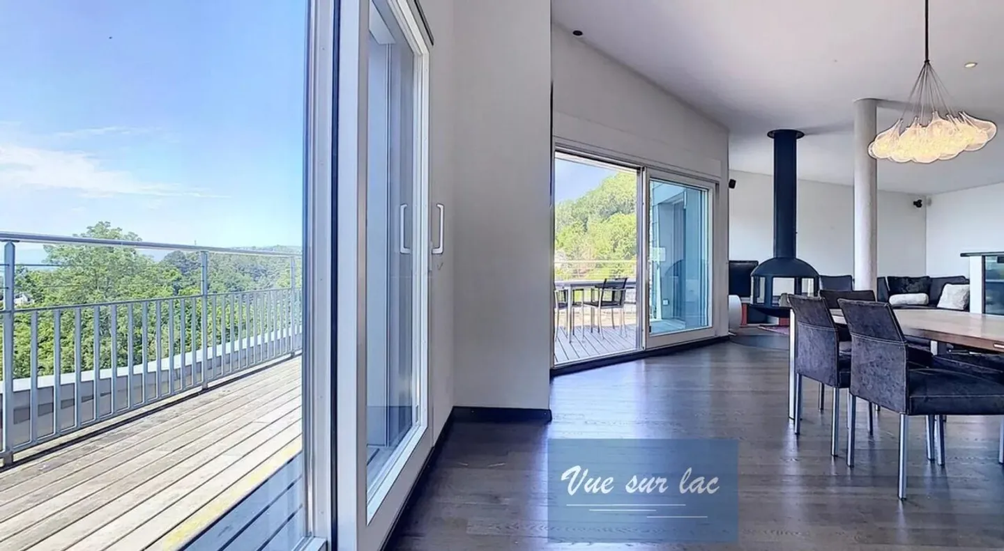 Attico moderno a Lutry con vista panoramica - Foto 4 di 13