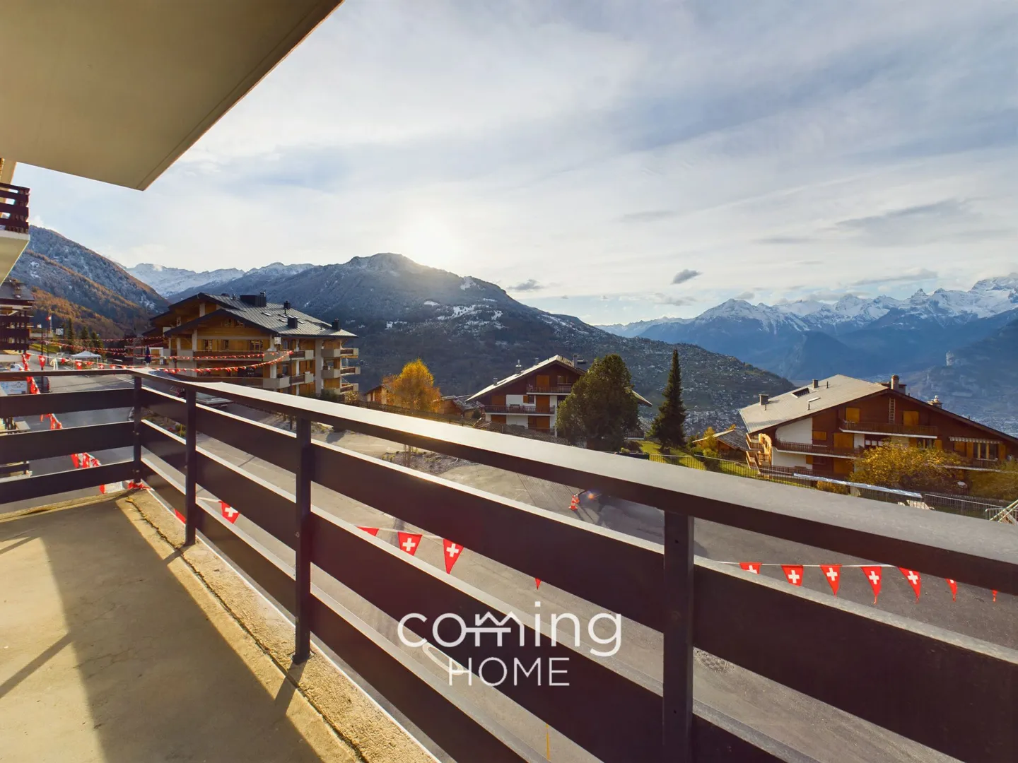 2.5-room apartment in Veysonnaz - renovated, with garage parking space right next to the ski gondola - Photo 3 of 13
