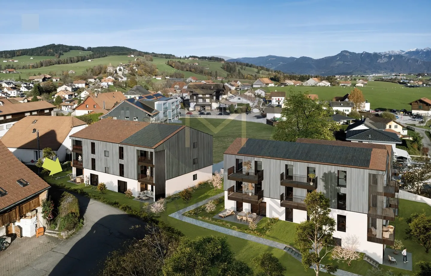 Garden Level - www.loreedumoleson.ch - 4.5 105 m2 - Photo 1 of 10