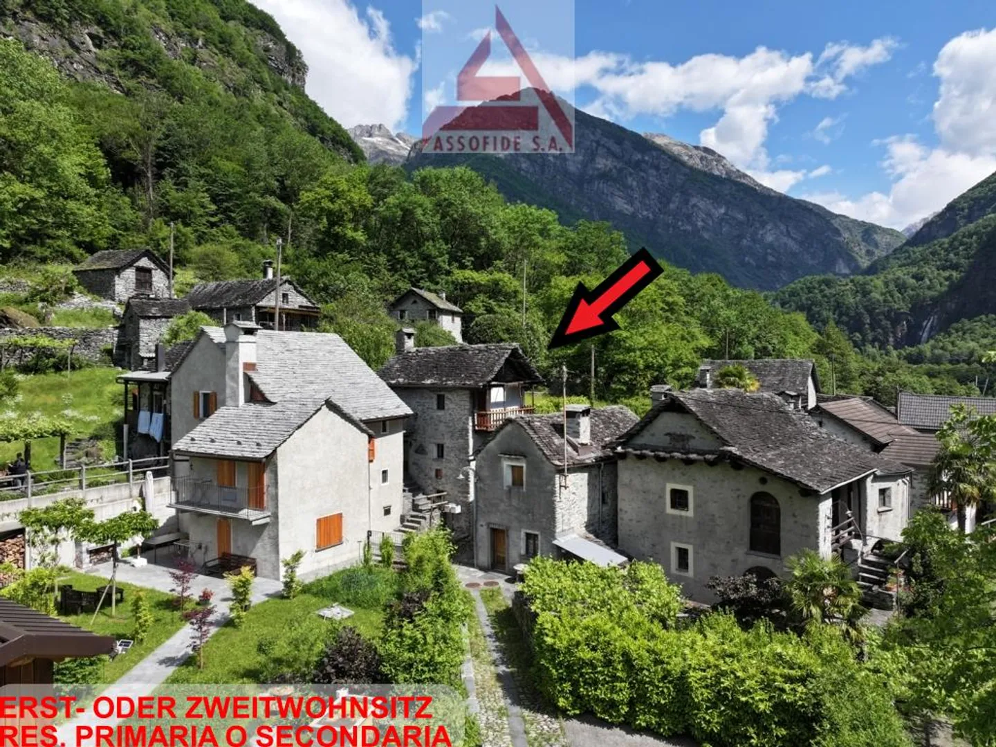 Rustico mit 3.5 Zimmern / 3.5 - Zimmer - Rustico - Foto 1 von 6