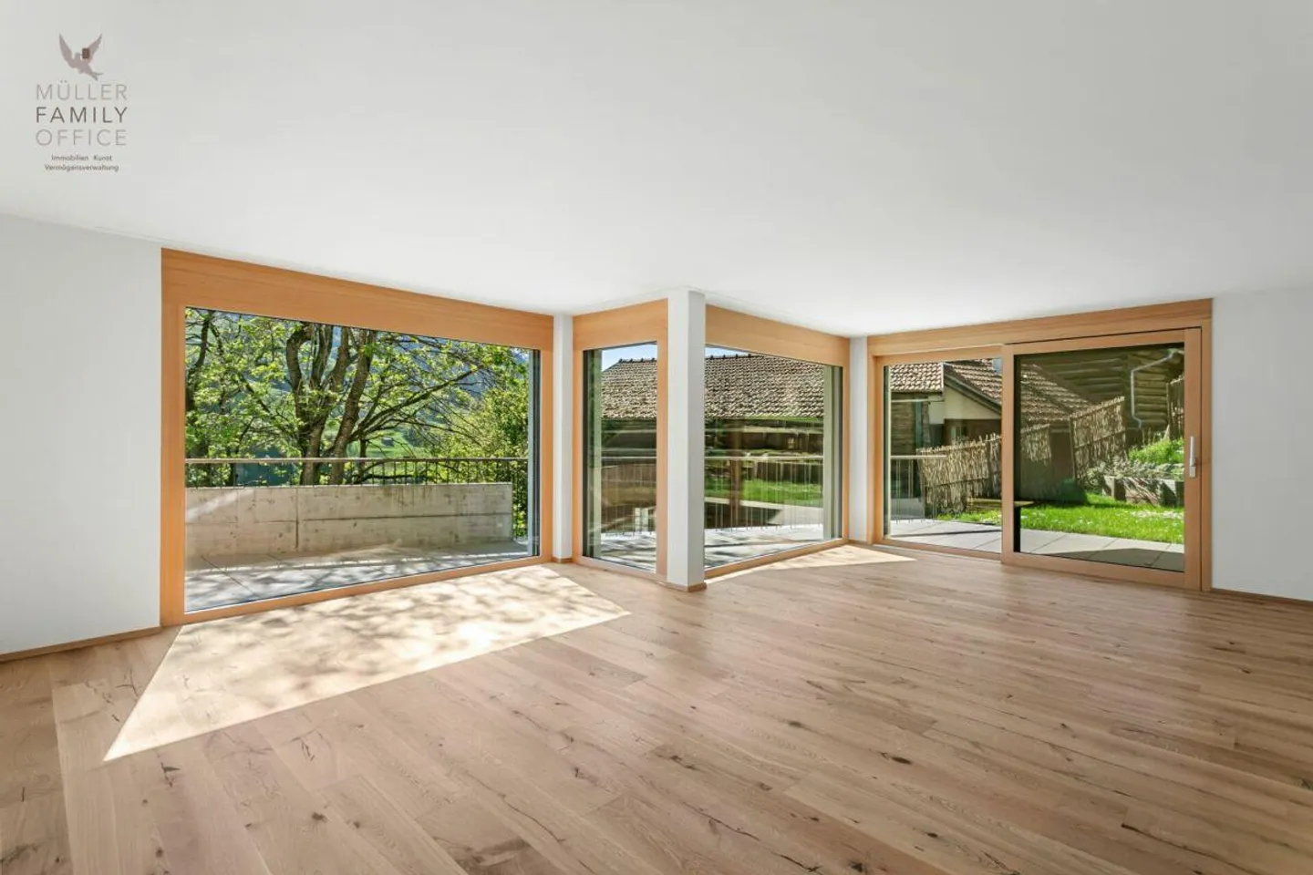 Sonnenverwöhnte Gartenwohnung mit Bergblick - Foto 1 von 16