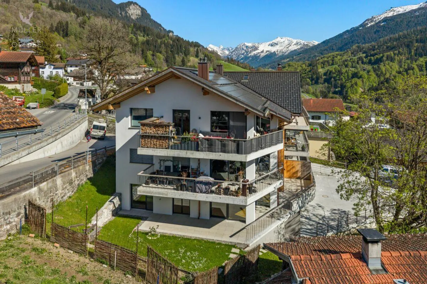 Sonnenverwöhnte Gartenwohnung mit Bergblick - Foto 4 von 16