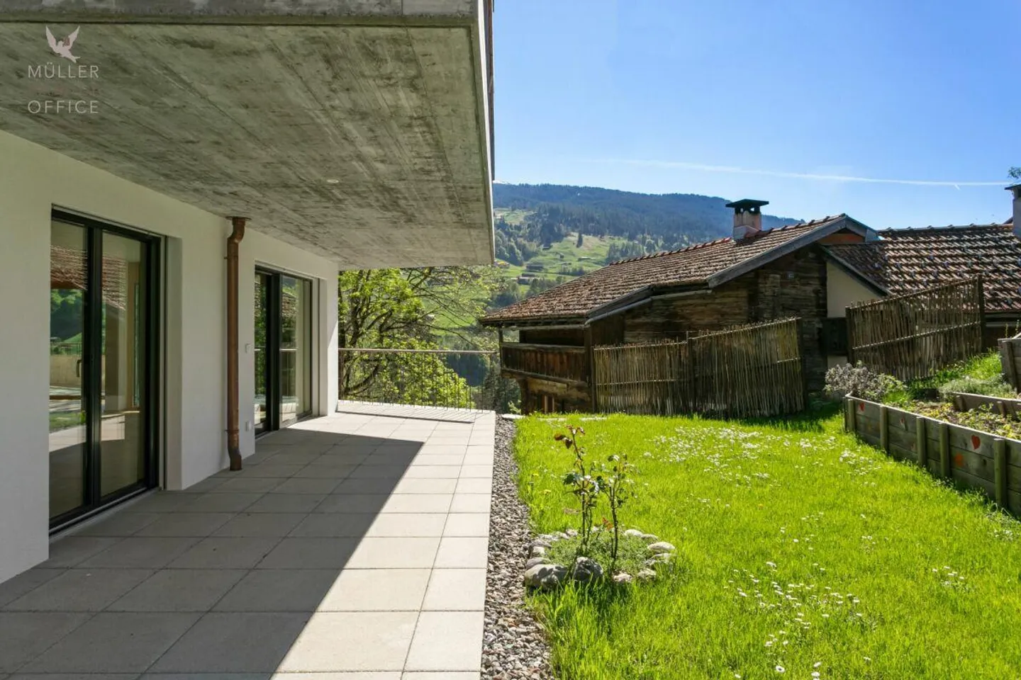 Sonnenverwöhnte Gartenwohnung mit Bergblick - Foto 8 von 16