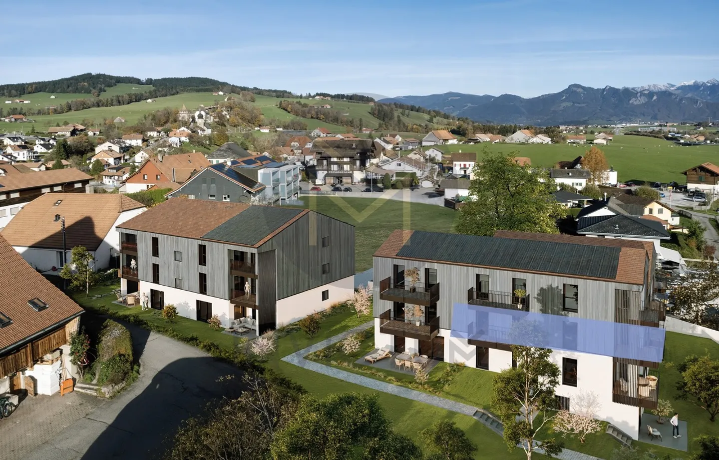 New apartment - 2 balconies - www.loreedumoleson.ch - 3.5 86m2 - Photo 1 of 11