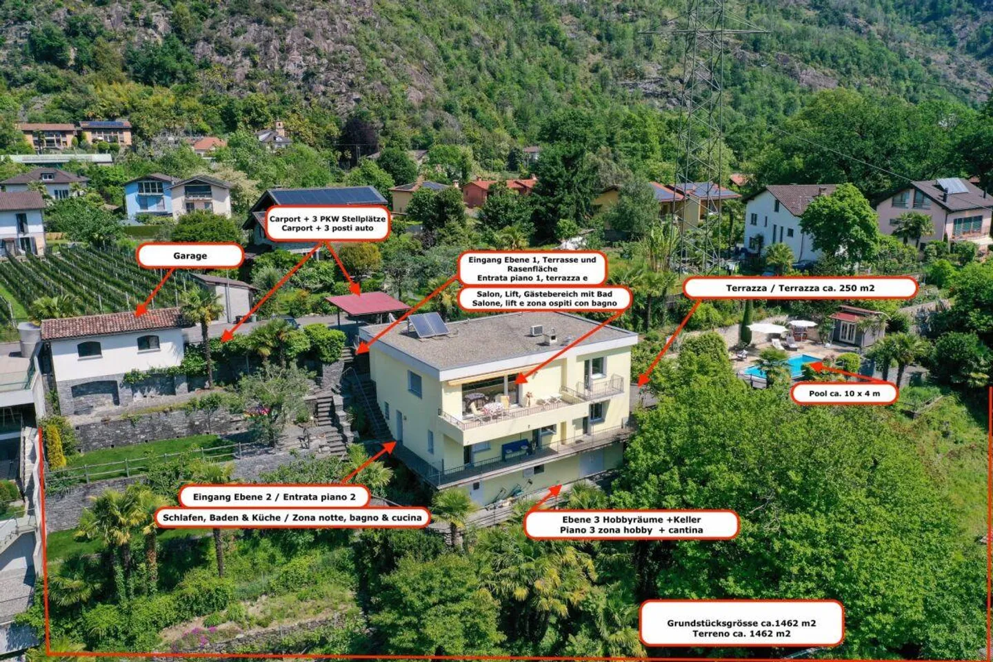 Villa con piscina e appartamento per gli ospiti - Ideale per famiglie, ospiti o affitti per vacanze - Foto 2 di 30