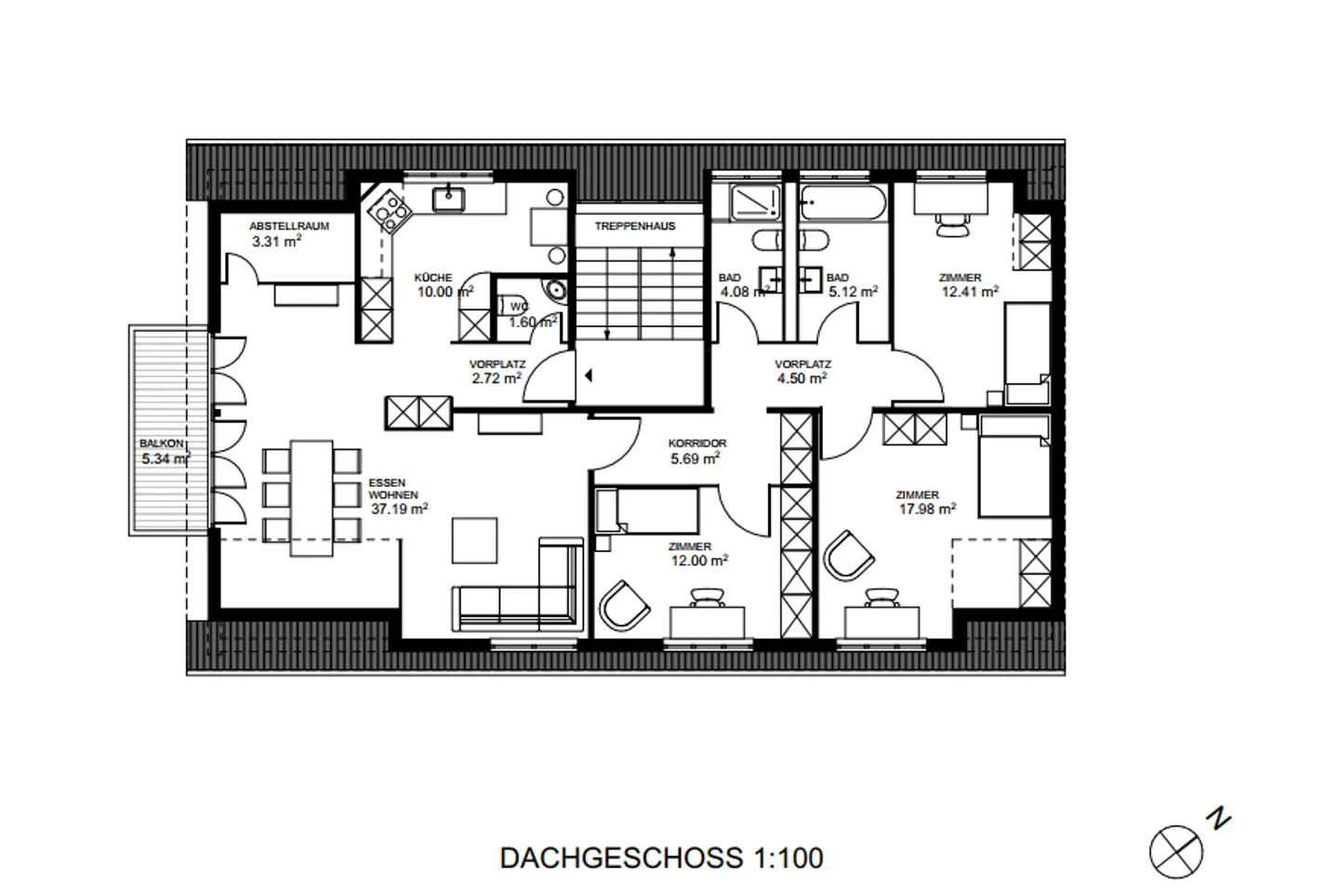 Charmante 5-Zimmerwohnung an idyllischer Lage - Foto 9 von 9