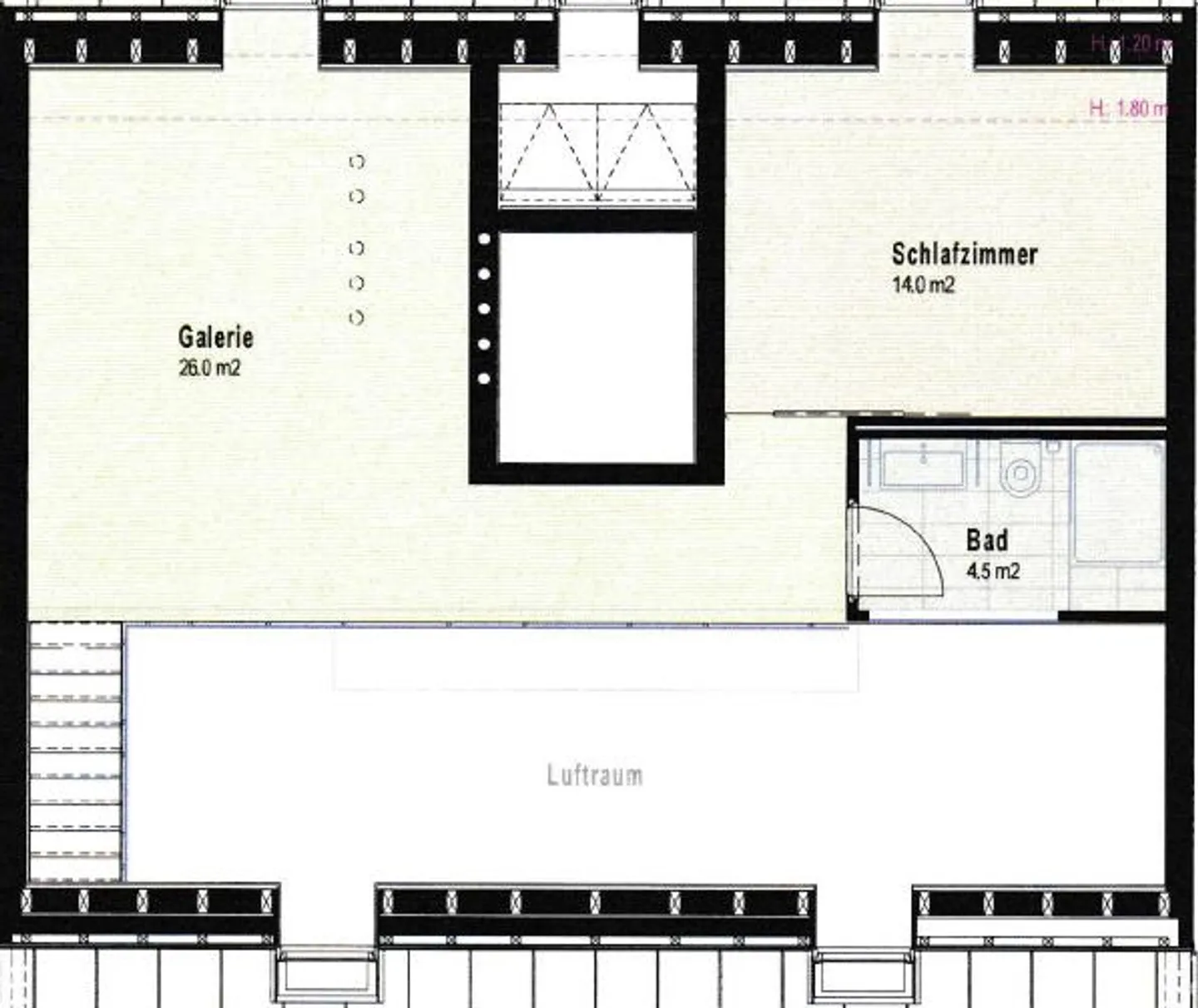Über Dächern des St. Johann-Quartiers in der Nähe des Novartis-Campus - Foto 14 von 15