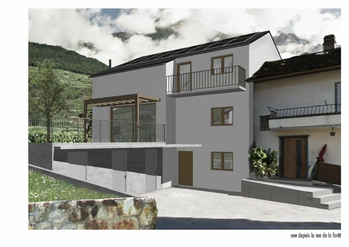 Beautiful renovated Mazot with 5.5 rooms in the municipality of Fully - Photo 4 of 11