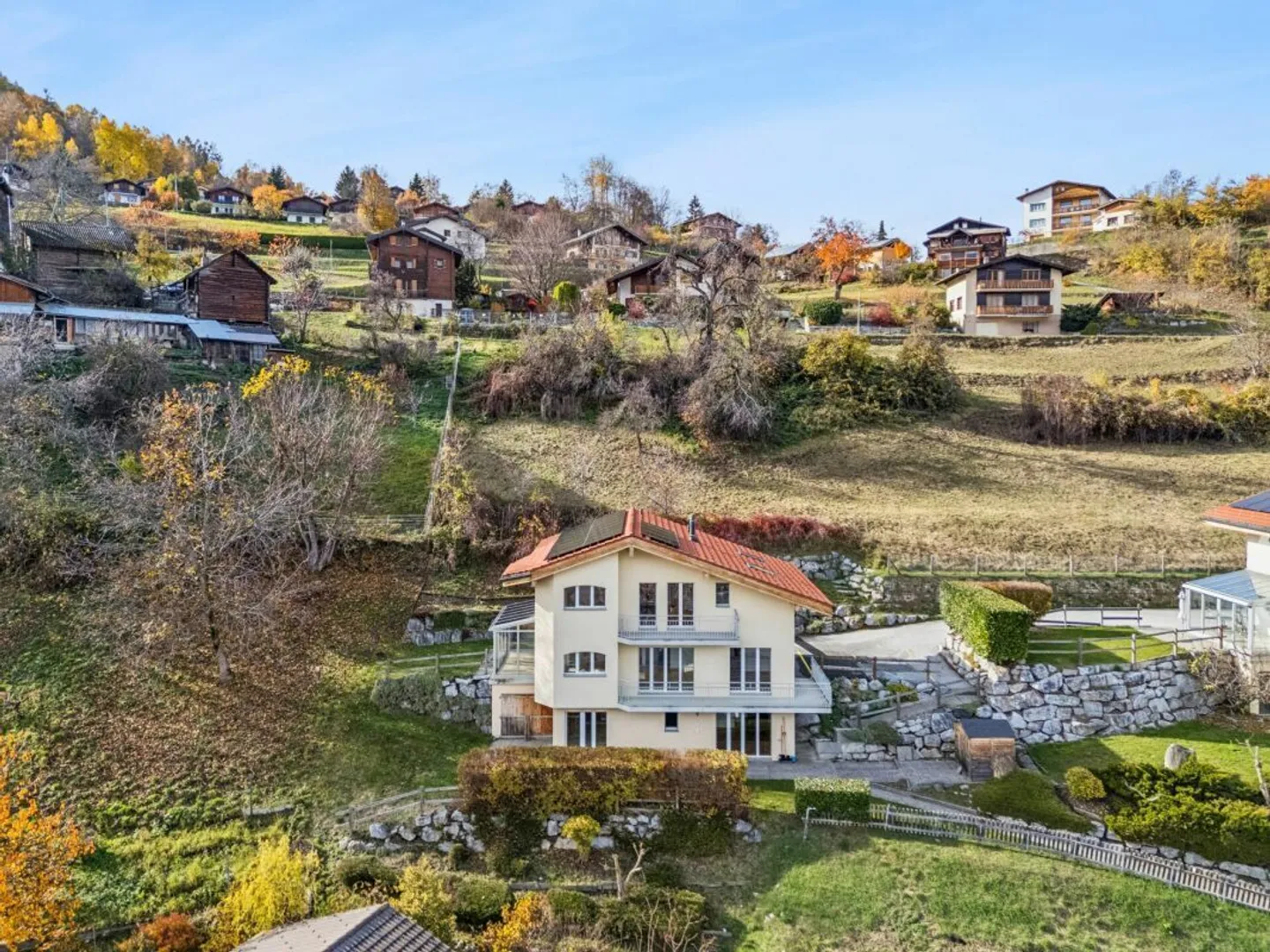 Villa exceptionnelle à Vex - Photo 1 sur 17
