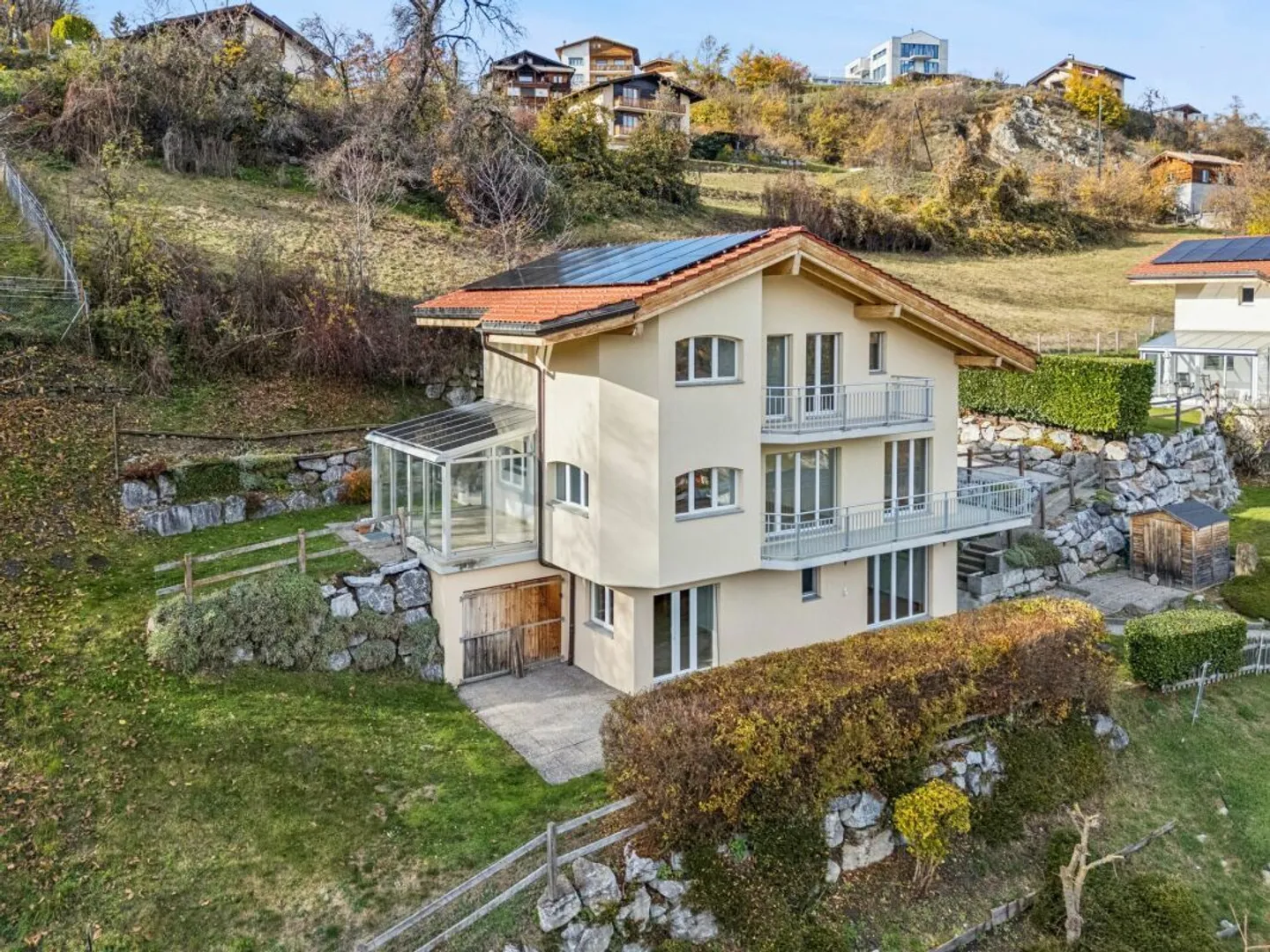 Villa exceptionnelle à Vex - Photo 2 sur 17