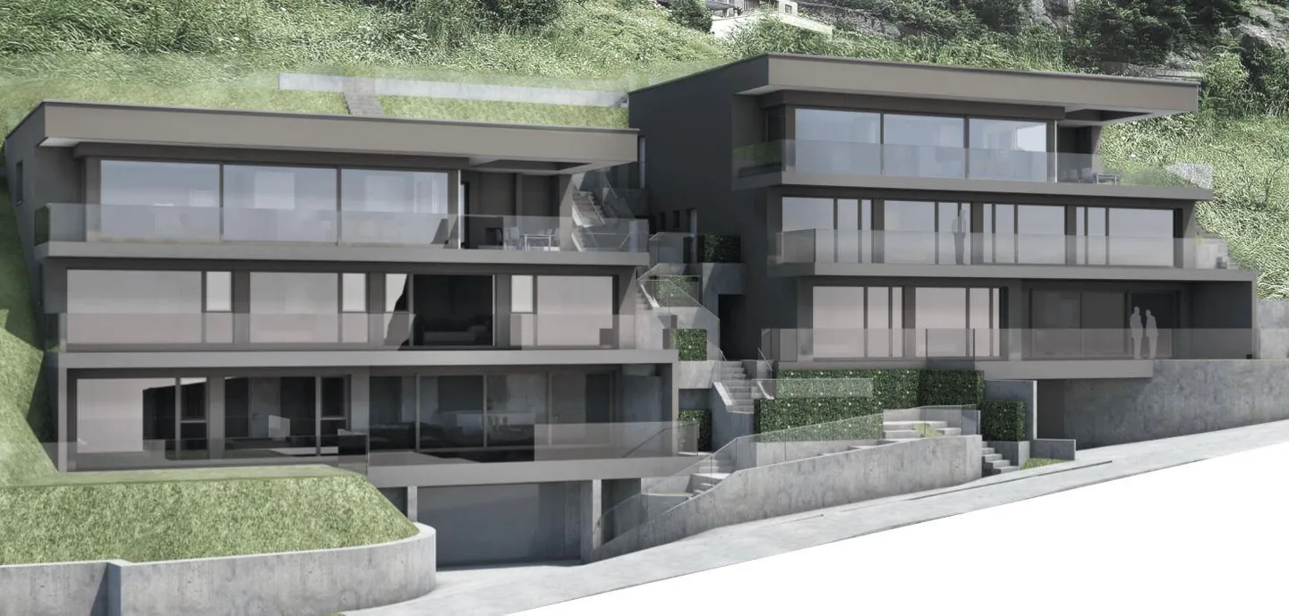 Luxurious 3.5-room terrace apartment with the best lake & mountain view - Photo 1 of 9