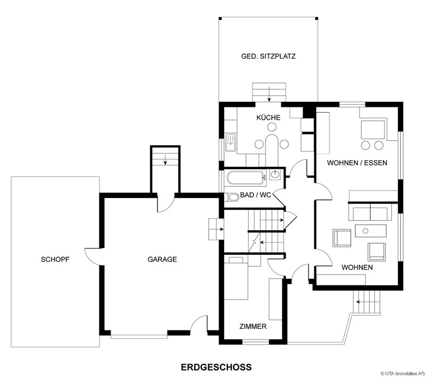 Single-family house with renovation potential, directly adjacent to the Lan - Photo 19 of 19