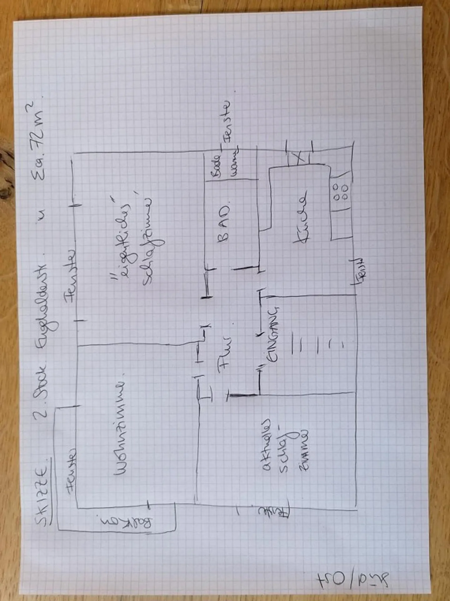 Apartment with large terrace in a central, very quiet location - Photo 7 of 8