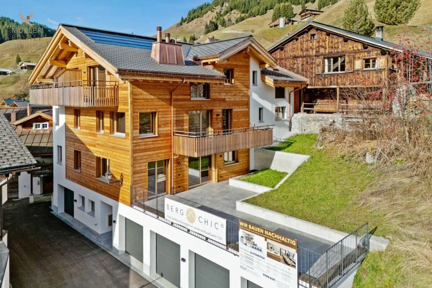 Nuova costruzione sogno abitativo nel moderno chic montano - Appartamento di 4 1/2 stanze con grande terrazza panoramica (seconda casa) - Foto 4 di 13