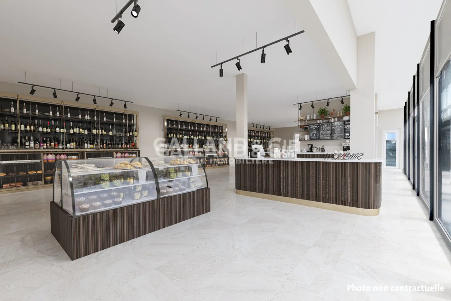 Spazio commerciale di 90 m² nel cuore di Saxon - Foto 1 di 3
