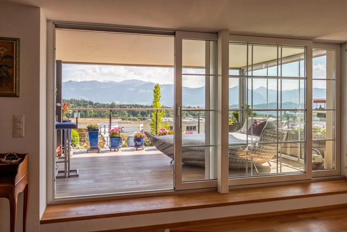 Beeindruckende Wohnung mit Bergblick - Foto 7 von 8