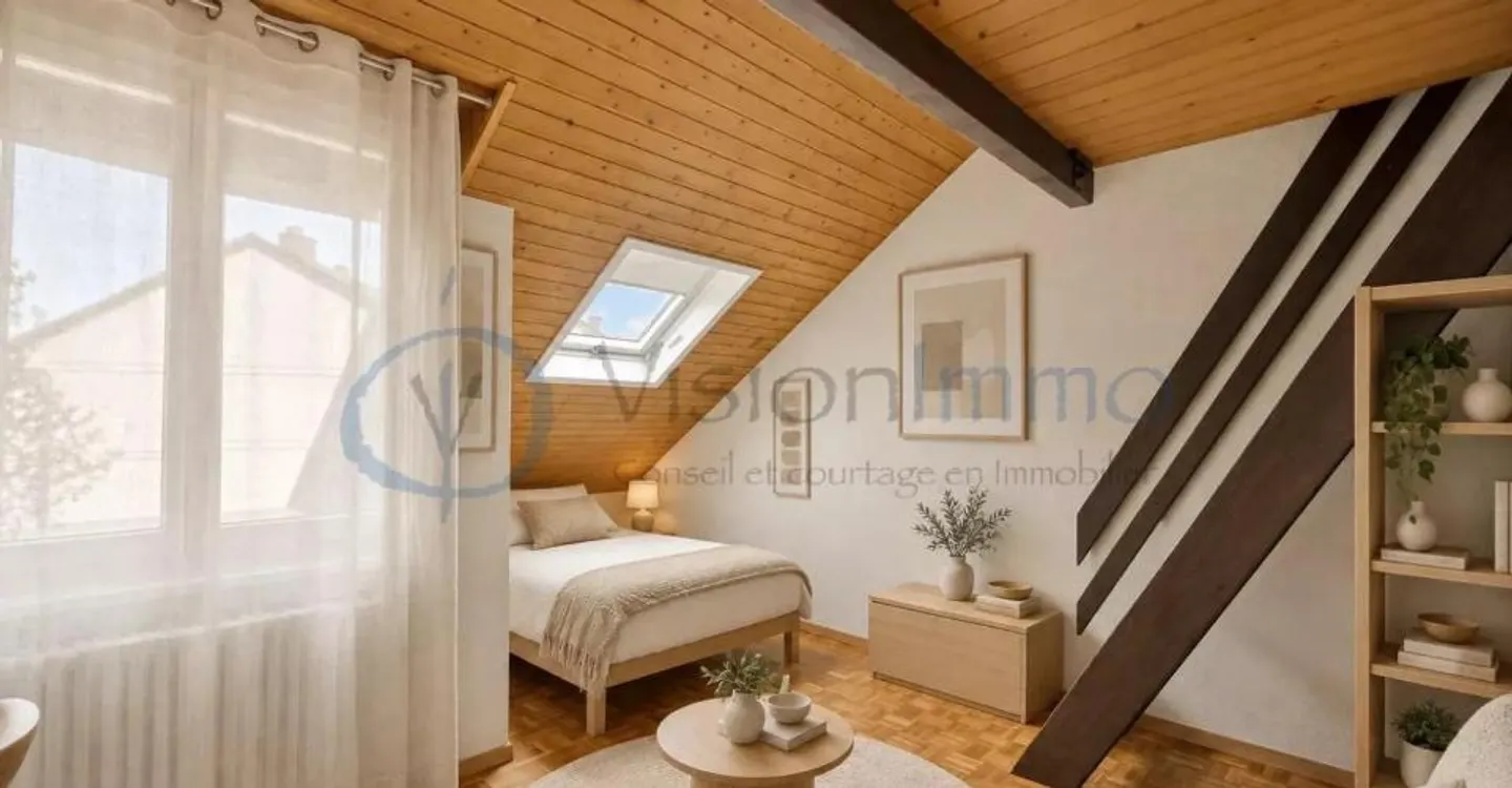 In the heart of Bernex: 113 m² of charm and beautiful volumes - Photo 8 of 13