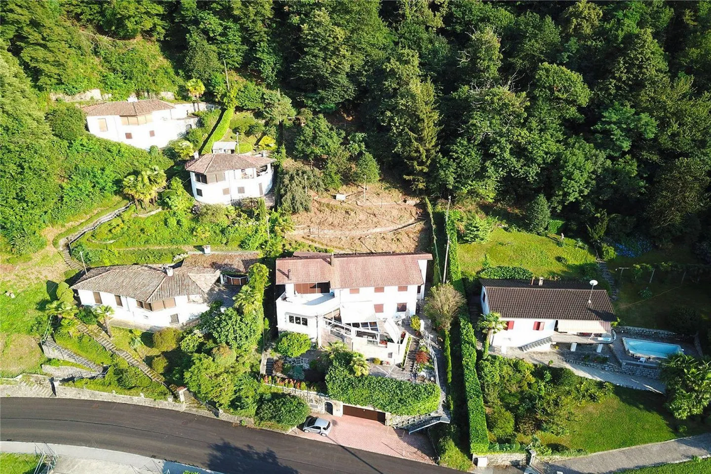 Brusino Arsizio - Interessantes Bauland mit Seezugang - Foto 5 von 13