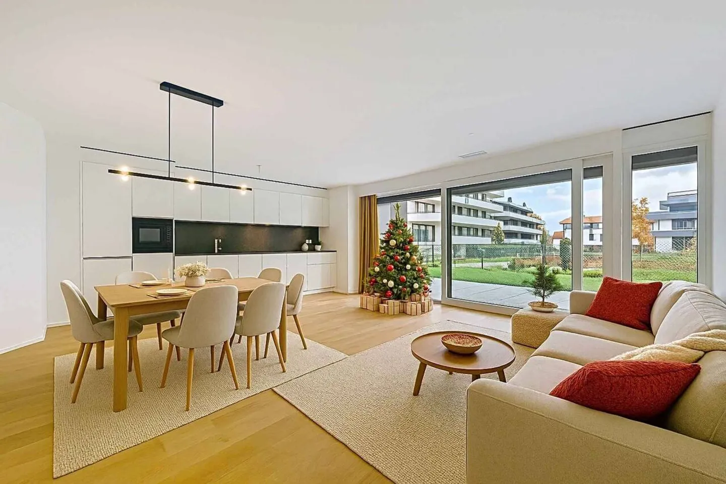 Neue Promotion: 3.5-Zimmer-Wohnung mit 2 Terrassen und 2 Gärten West/Ost - Foto 2 von 13