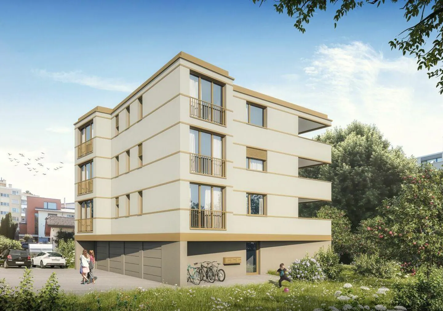 Exclusive new building with three spacious residential units copy - Photo 2 of 5