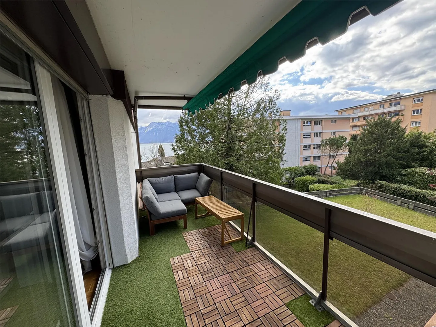 Appartamento 2.5 locali a Clarens (Montreux) – Vista lago – Subaffitto - Foto 2 di 9