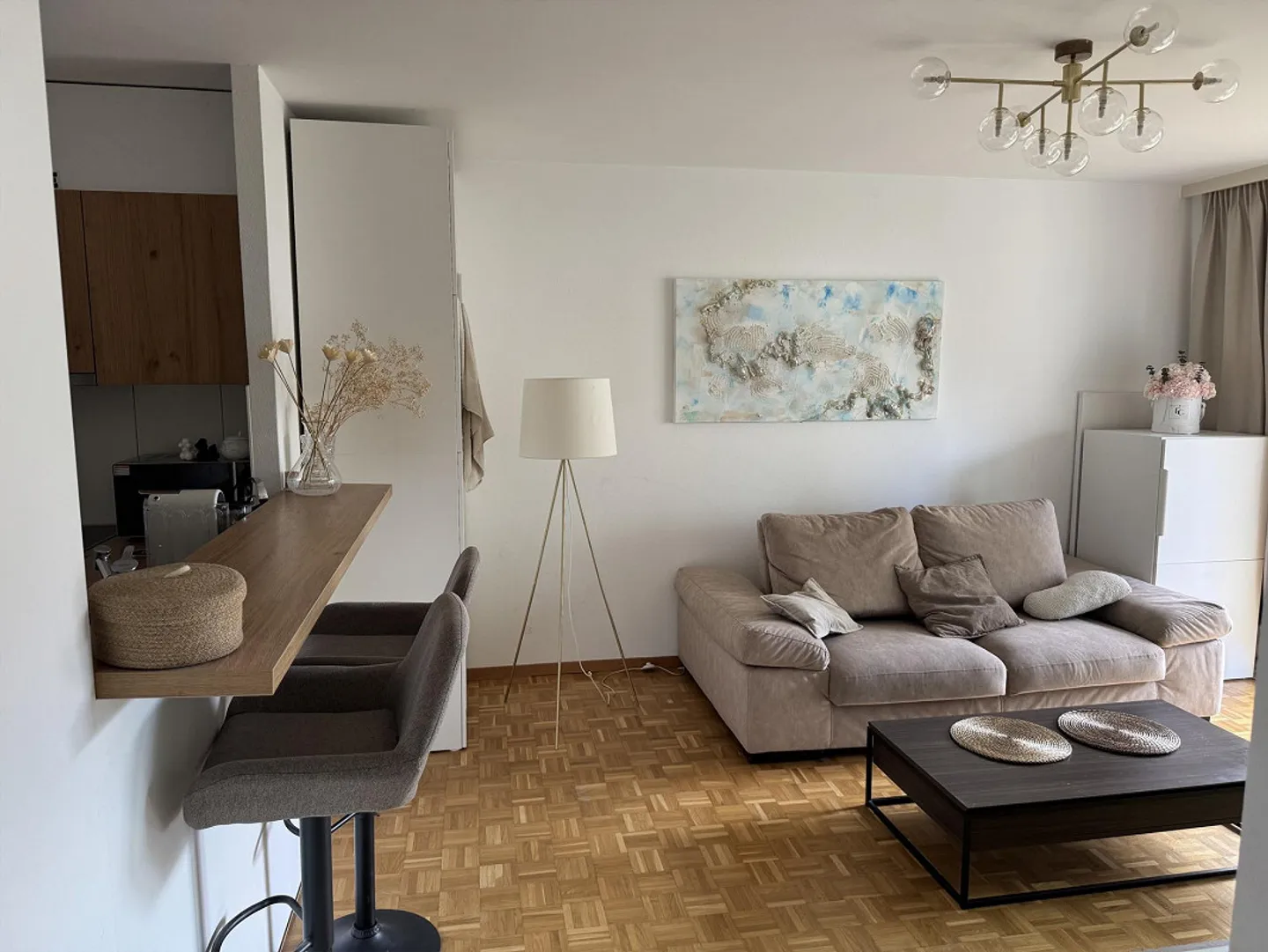 Appartamento 2.5 locali a Clarens (Montreux) – Vista lago – Subaffitto - Foto 5 di 9
