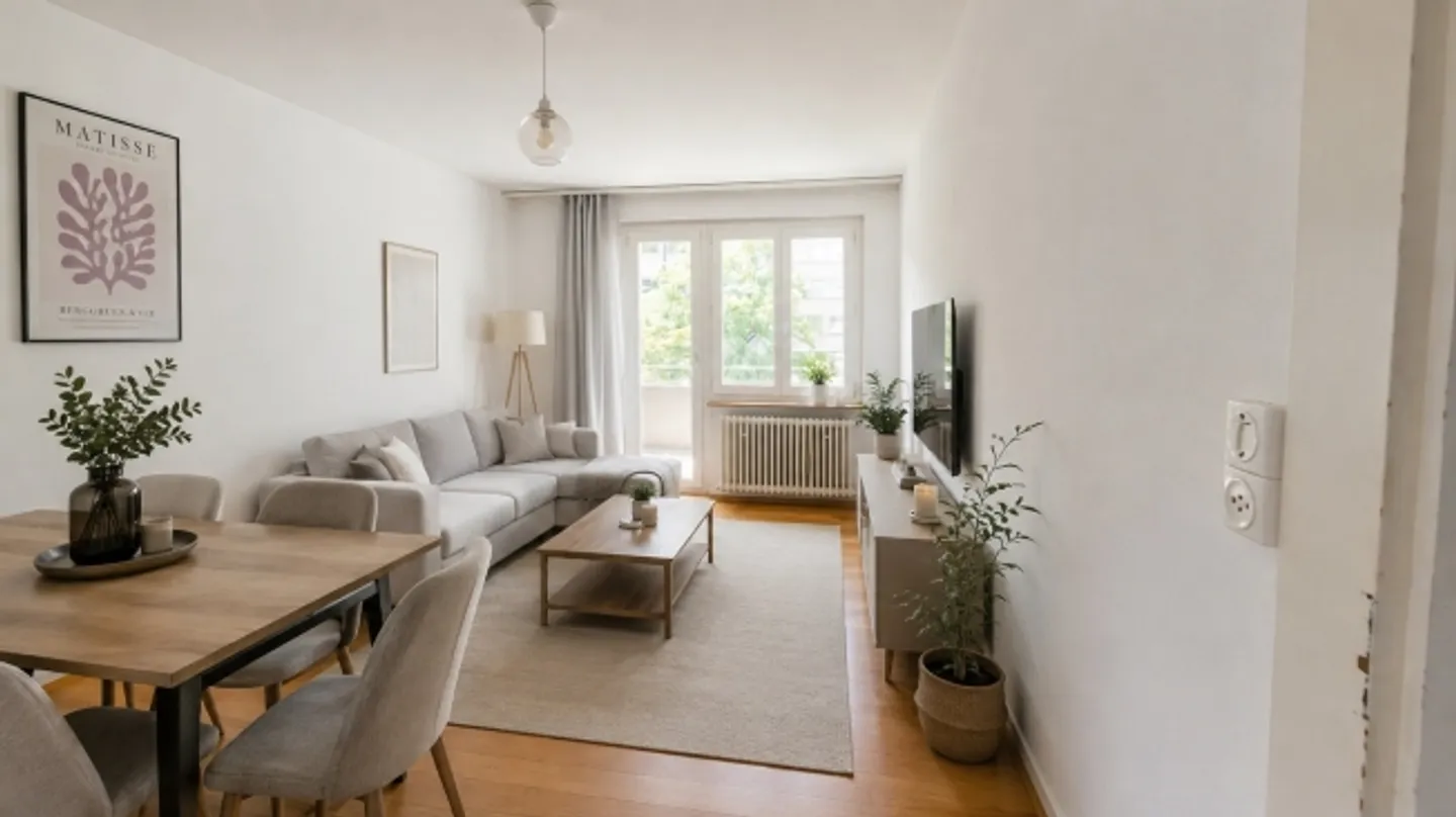 Zentrale 2-Zimmer-Wohnung in Zürich - Foto 1 von 1