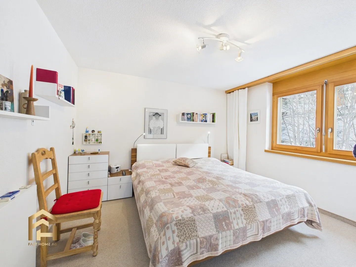 Charming 3.5-room apartment with balcony and mountain panorama in Leukerbad - Photo 6 of 12