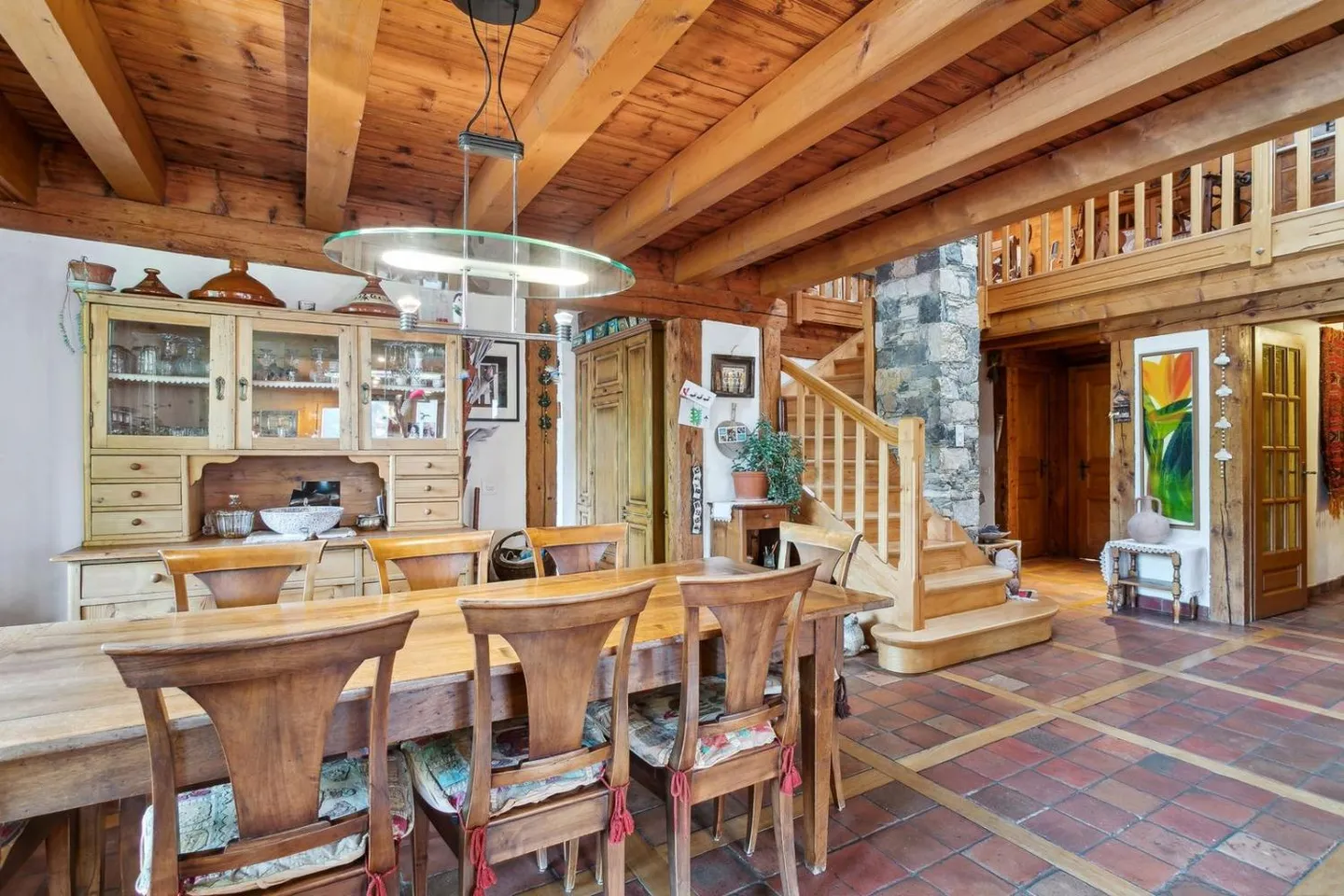 Chalet magnifique avec charme, belle exposition, jardin et mazot - Photo 7 sur 13