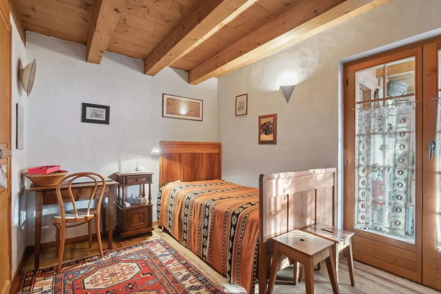 Chalet magnifique avec charme, belle exposition, jardin et mazot - Photo 10 sur 13