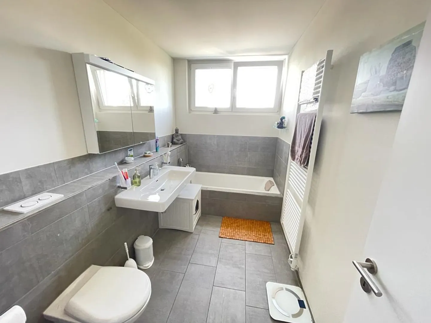 4.5 Zimmer Wohnung mit Sitzplatz im Spiegelgut - Foto 9 von 11