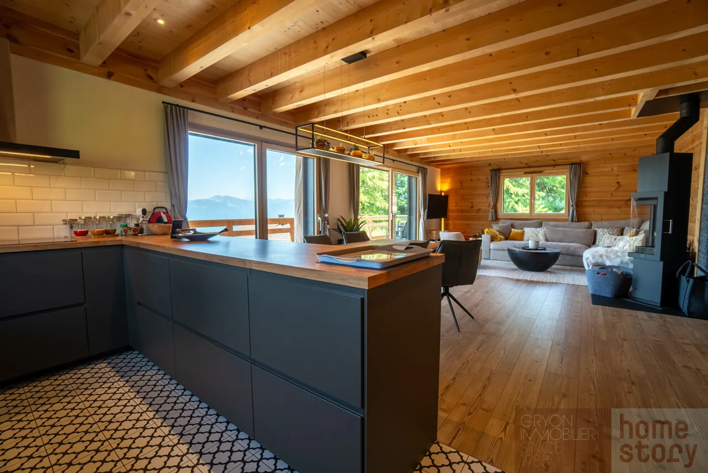 Découvrez le luxe d'un nouveau chalet à La Barboleuse - Photo 1 sur 13