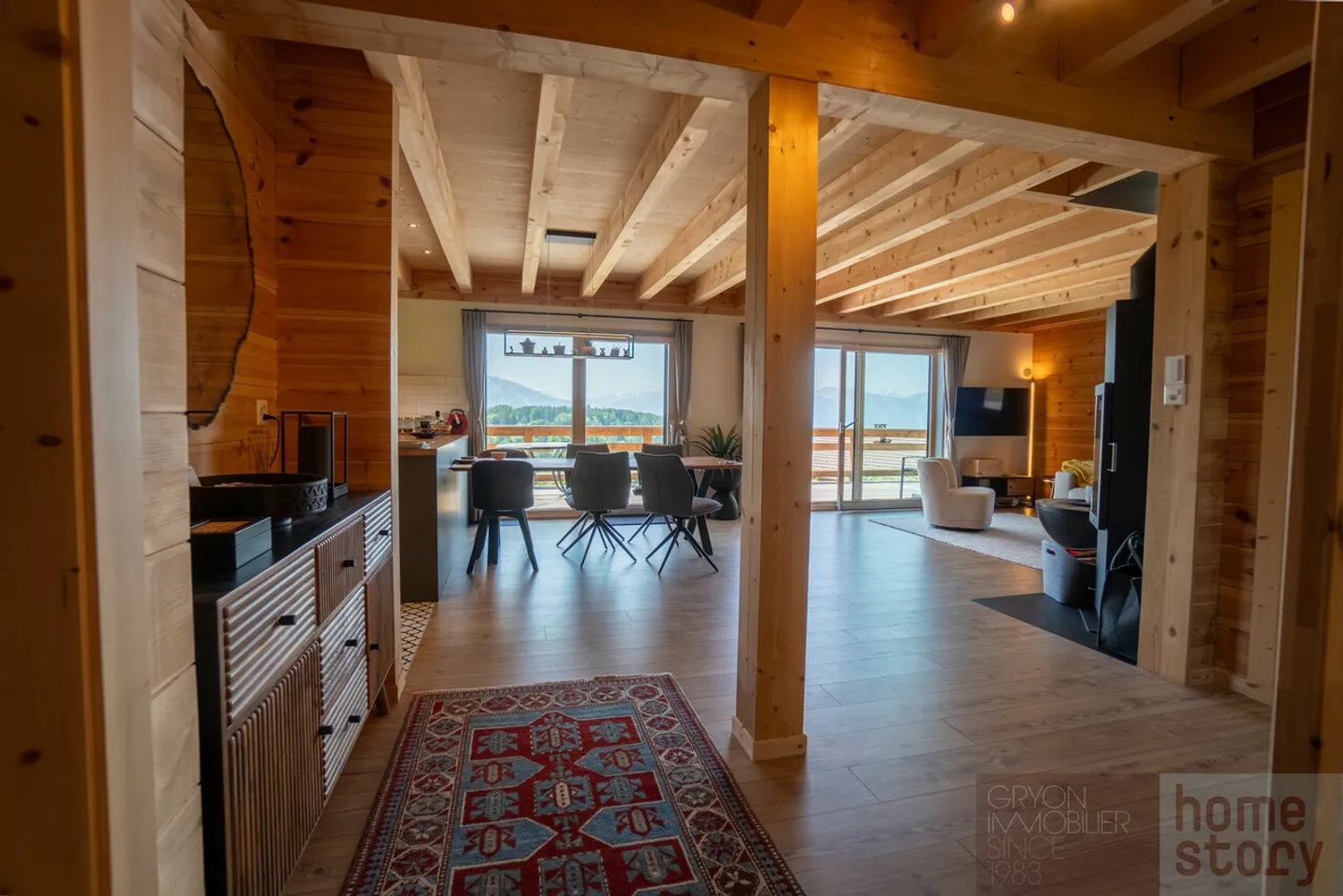 Découvrez le luxe d'un nouveau chalet à La Barboleuse - Photo 3 sur 13