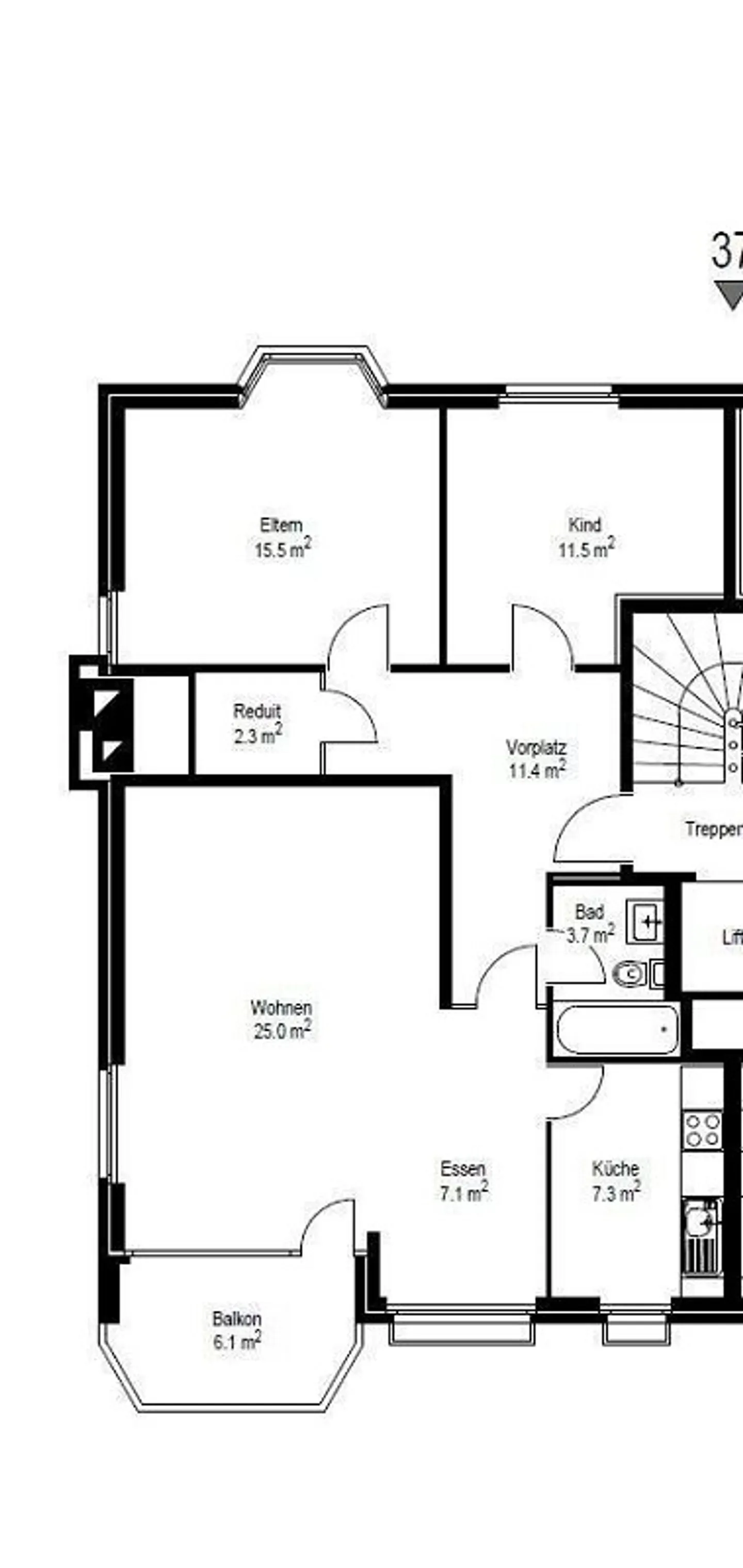Familienfreundliche Wohnung in Arlesheim - Foto 10 von 10