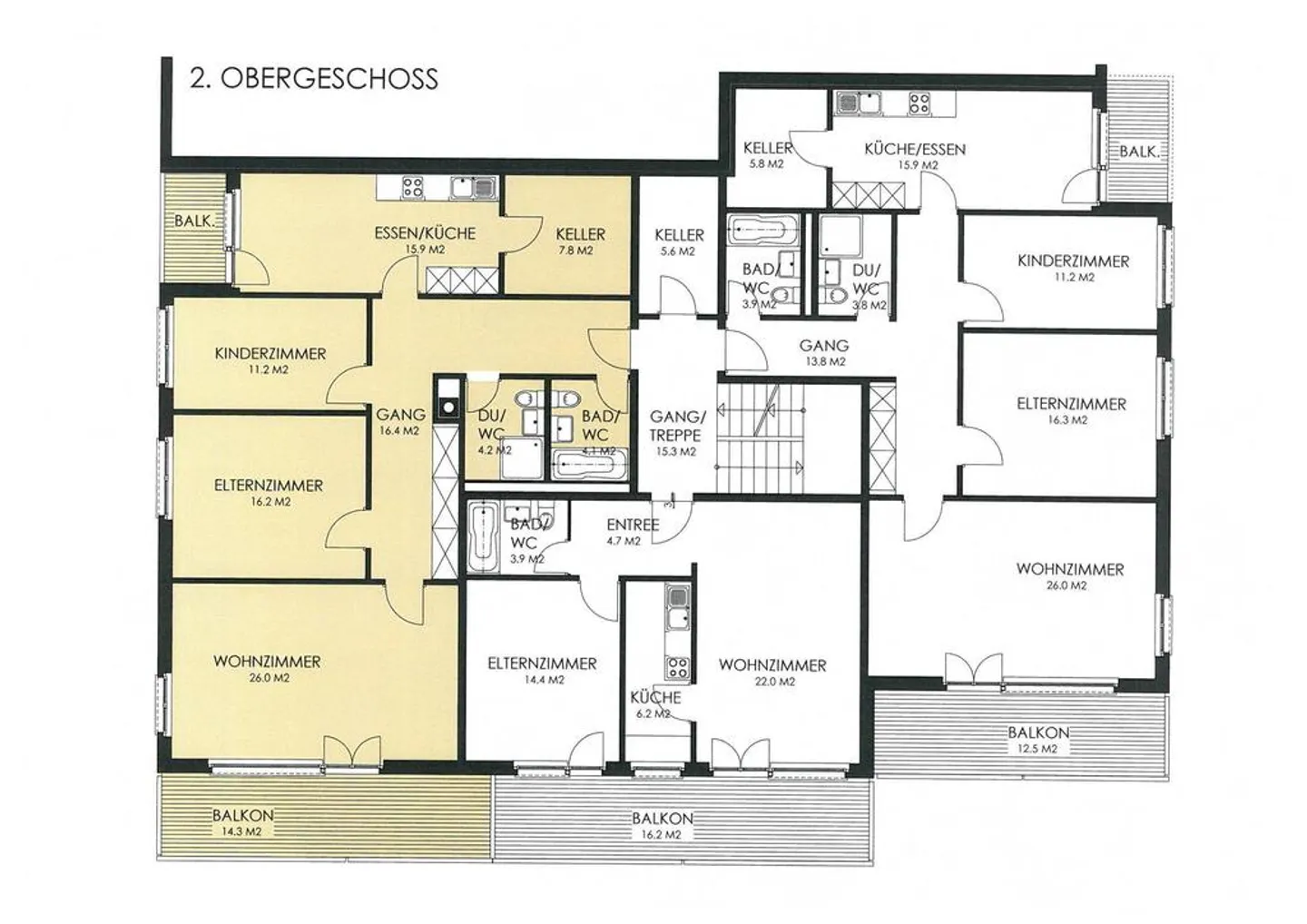 Magnifique appartement de 3,5 pièces avec vue sur le lac à Stäfa - Photo 8 sur 9