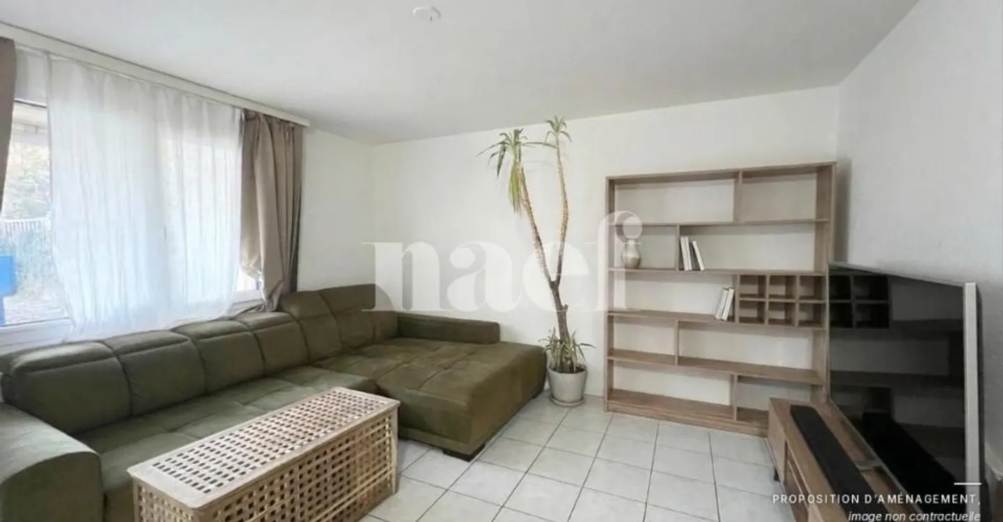 In affitto: Appartamento di 2,5 locali con giardino privato - Foto 1 di 6